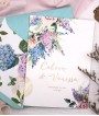 E11005 燙金對折式婚卡(含專屬信封內襯)